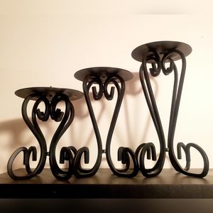 Wrought Iron Candelabras